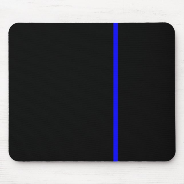 Thin Blue Line Mouse Pad (Front)