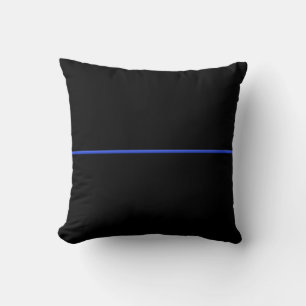 Thin Blue Line Pillow
