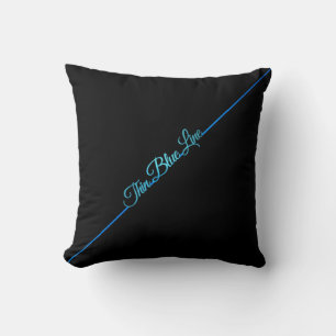 Thin Blue Line Pillow