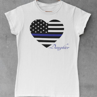 Thin Blue Line: Police Daughter Tank Top