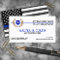 Thin Blue Line Police Flag Custom