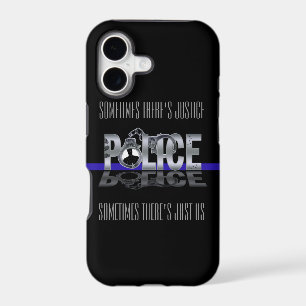 Thin Blue Line: POLICE iPhone 5 Case