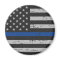 Thin Blue Line - Police Officer - American Flag