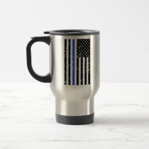 Thin Blue Line - Police Officer - coffee mug