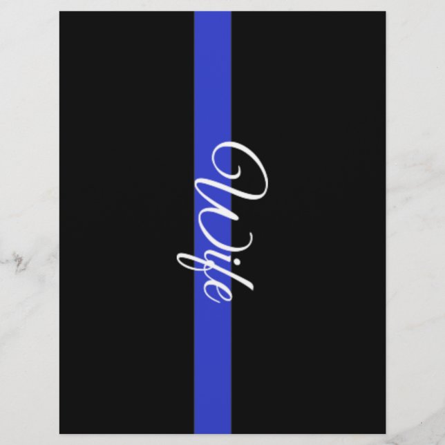 Thin Blue Line: Police Wife (Front)