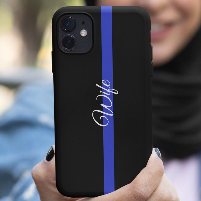 Thin Blue Line: Police Wife Iphone SE/5/5s Case (Creator Uploaded)