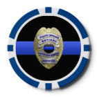 Thin Blue Line Retired Police Badge