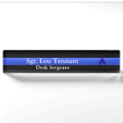 Thin Blue Line - Sergeant Stripes Rank