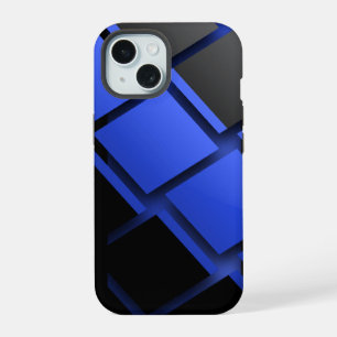 Thin Blue Line Style iPhone 15 Case