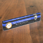 Thin Blue Line - Super Hi Res Police Supvr Badge