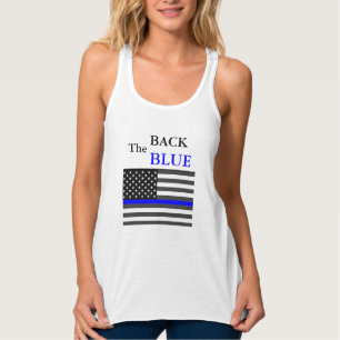 Thin Blue Line Sweatshirt Singlet