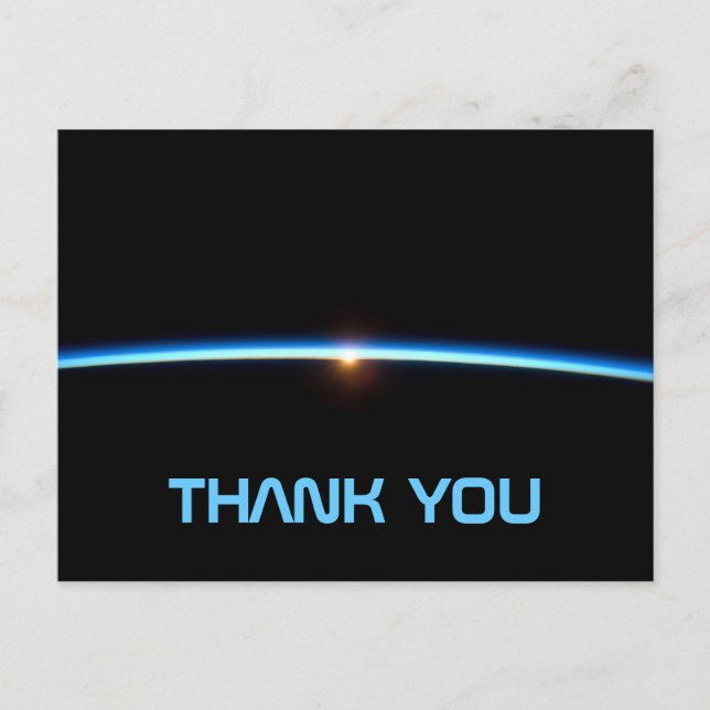 Thin Blue Line Thank You Postcard (Front)