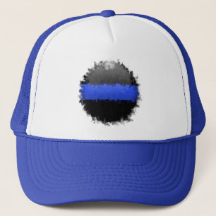 Thin Blue Line Trucker Hat