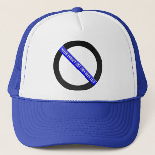 Thin Blue Line Trucker Hat