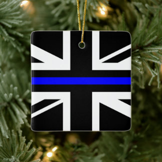 Thin Blue Line - UK Ceramic Ornament