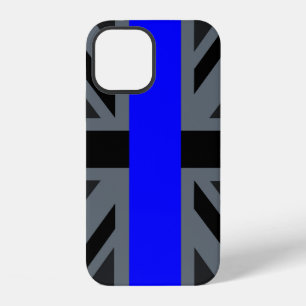 Thin Blue Line Union Jack iPhone 12 Case