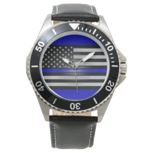 THIN BLUE LINE WATCH