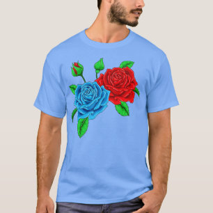 Thin Blue Red Line For Police Supporter Men Women  T-Shirt