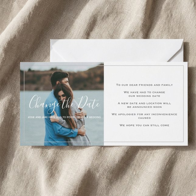 Thin border, photo, change the date card (Thin border, photo, change the date card.)