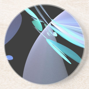 Thin Colourful Discs Coaster