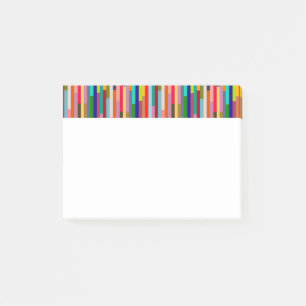 Thin Colourful Stripes  Post-it Notes