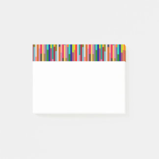 Thin Colourful Stripes  Post-it Notes