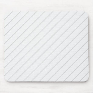 Thin Diagonal Lines Mouse Pad