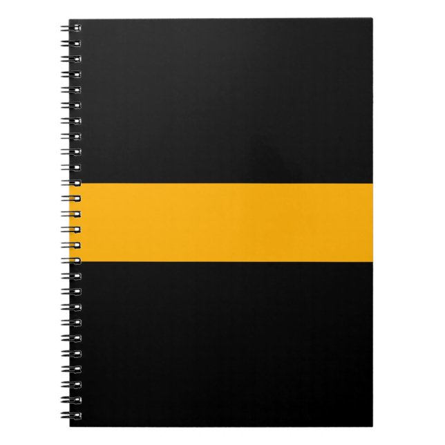 Thin Gold Line Dispatch Notebook 6.5" x 8.75" (Front)