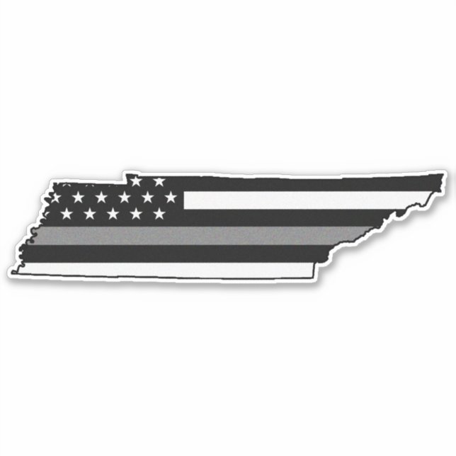 Thin Grey Line Flag Tennessee (Front)