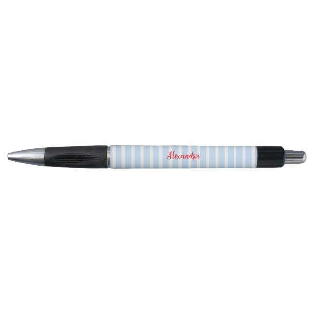 Thin Light Blue Stripes (Front)