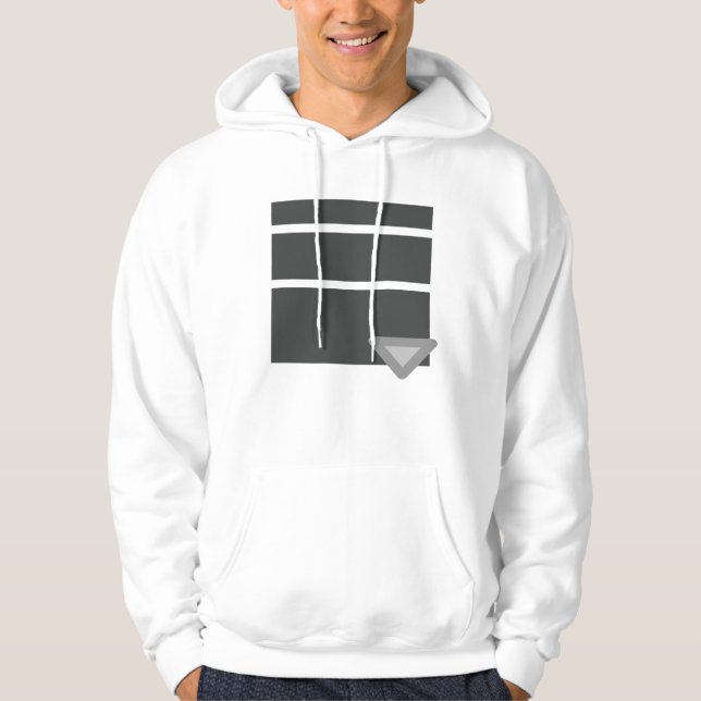 Thin Line Geometry Hoodie (Front)