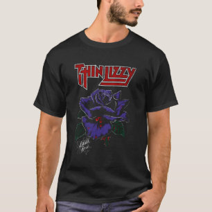 Thin Lizzy €“ Black Rose Colour T-Shirt