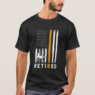 Thin Orange Line Search And Rescue Retired Mountai T-Shirt