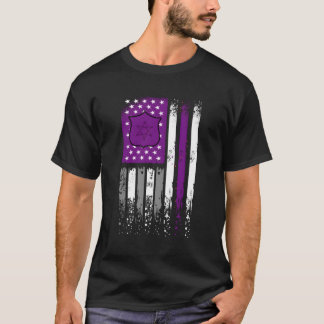 Thin Purple Line Security Officer Security Guard A T-Shirt