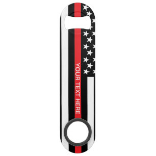 Thin Red Line Bottle Opener