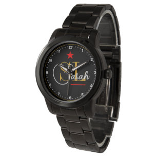 Thin Red Line - Monogrammed Name & Signature Watch