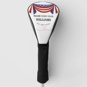 Thin Red Line Personalised Firefighter Monogram Go Golf Head Cover