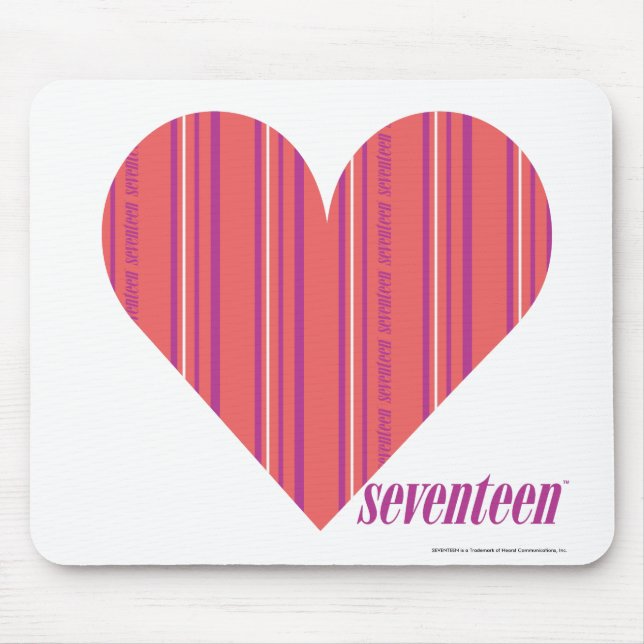 Thin Stripes Pink 3 Mouse Pad (Front)