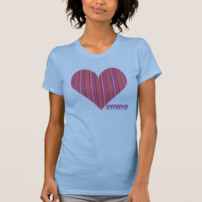 Thin Stripes Pink 3 T-Shirt (Front)