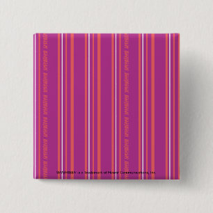 Thin Stripes Purple 15 Cm Square Badge