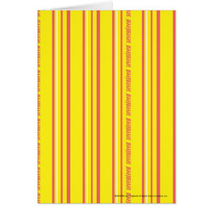 Thin Stripes Yellow