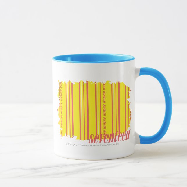 Thin Stripes Yellow 2 Mug (Right)