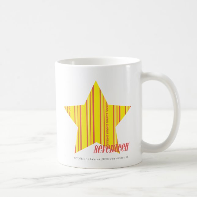 Thin Stripes Yellow 4 Coffee Mug (Right)