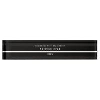 Thin White Line EMS Modern Monogram