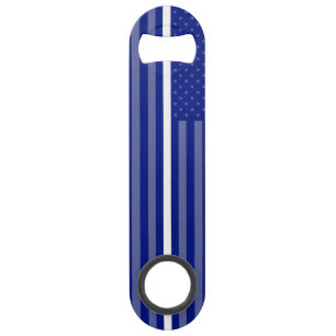 Thin White Line EMT Flag Can Opener