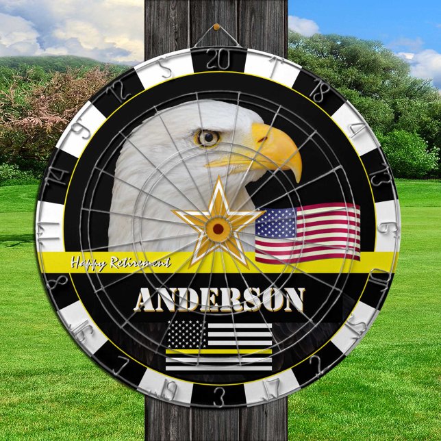 Thin Yellow Line, American Flag, Dispatchers / USA Dartboard (Creator Uploaded)