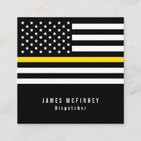 Thin Yellow Line Dispatcher American Flag