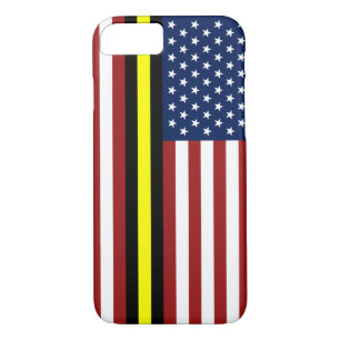 Thin Yellow Line Dispatcher Flag Case-Mate iPhone Case