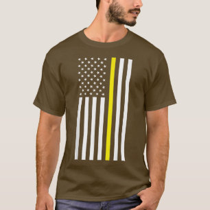Thin Yellow Line, Security Guards, Truck Drivers S T-Shirt
