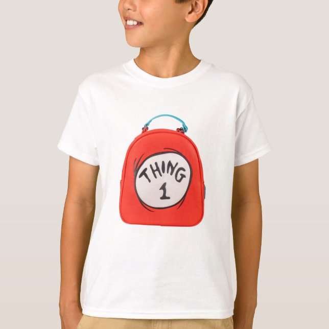 thing 1 backpack T-Shirt (Front)
